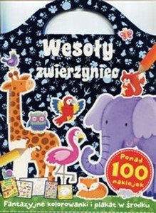 Obrazek Wesoły zwierzyniec Fantazyjne kolorowanki