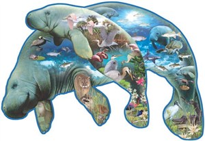 Picture of Puzzle 1000 Manaty, Dennis Rogers