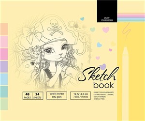 Obrazek Szkicownik 197x145/48K 100g TW FRESH