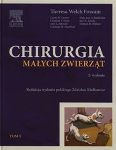 Obrazek Chirurgia małych zwierząt Tom 3