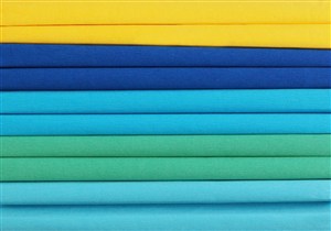 Obrazek Bibuła marszczona 25x100cm Ocean 10 rolek 5 kolorów Happy Color