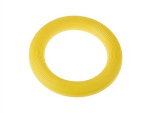 Picture of Ringo kółko do rzucania gumowe żółte