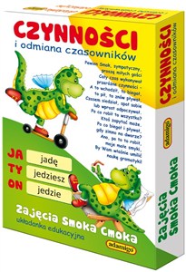 Obrazek Czynności Zajęcia smoka Cmoka układanka edukacyjna - odmiana czasowników