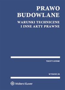 Obrazek Prawo budowlane Warunki techniczne i inne akty prawne