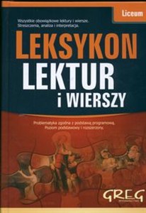 Obrazek Leksykon lektur i wierszy Liceum