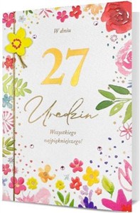 Obrazek Karnet B6 Urodziny (wymienne cyfry)