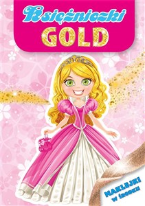 Obrazek Księżniczki Gold. Kolorowanka