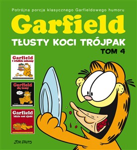Obrazek Garfield Tłusty koci trójpak Tom 4