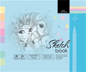 Obrazek Szkicownik 197x145/48K 100g TW FRESH