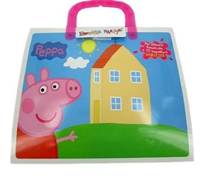 Obrazek Świnka Peppa Kocham naklejać