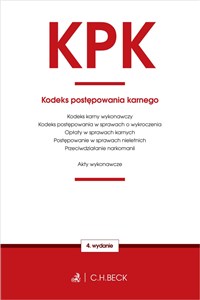 Picture of Kodeks postępowania karnego oraz ustawy towarzyszące