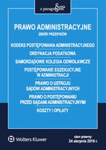 Obrazek Prawo administracyjne Zbiór przepisów
