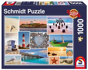Obrazek Puzzle Nad morzem 1000