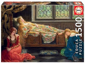 Obrazek Puzzle 1500 Śpiąca piękność, John Collier G3