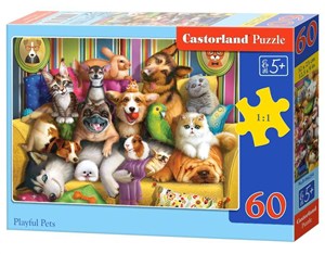 Picture of Puzzle 60 Playful Pets B-066254