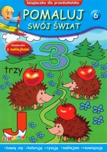 Picture of Pomaluj swój świat zeszyt 6 książeczka dla przedszkolaka