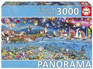 Picture of Puzzle 3000 Życie panorama