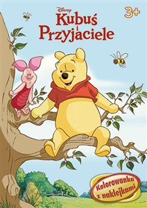 Obrazek Kubuś i przyjaciele Kolorowanka z naklejkami