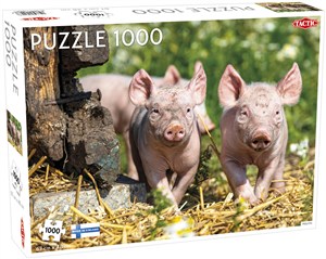 Obrazek Puzzle Piglets Świnki 1000