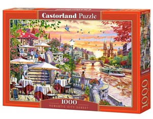 Obrazek Puzzle 1000 Romantic City Sunset