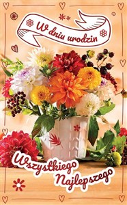 Obrazek Karnet Urodziny