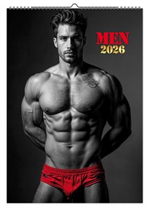 Obrazek Kalendarz 2026 ścienny A2 Men