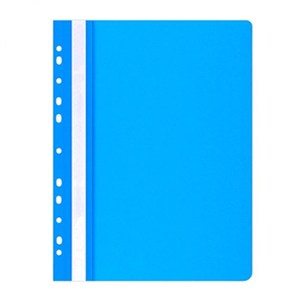 Picture of Paczka skoroszyt A4 Office Products PP miękki wpinany niebieski 25 sztuk