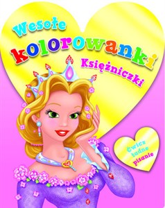 Obrazek Wesołe kolorowanki. Księżniczki