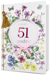 Obrazek Karnet B6 Urodziny (wymienne cyfry)