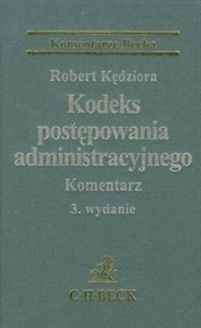 Obrazek Kodeks postępowania administracyjnego Komentarz