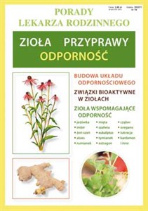 Obrazek Zioła przyprawy odporność Poradnik lekarza rodzinnego