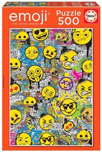 Picture of Puzzle 500 Graffiti Emoji G3