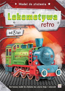 Picture of Model do złożenia Lokomotywa retro