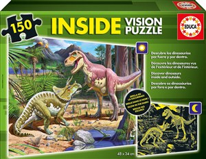 Picture of PUZZLE 150 DINOZAURY ŚWIECĄCE W CIEMNOŚCI