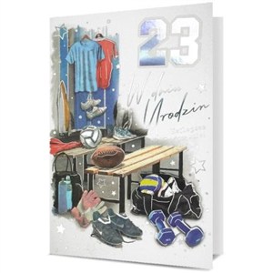 Obrazek Karnet B6 Urodziny (wymienne cyfry)