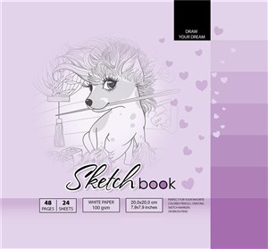 Obrazek Szkicownik 200x200/48K 100g TW FRESH