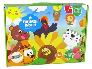 Obrazek Puzzle 100 Zwierzątka