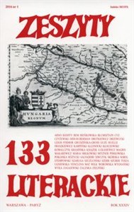 Obrazek Zeszyty literackie 133/1/2016