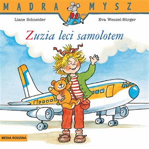 Obrazek Mądra Mysz Zuzia leci samolotem