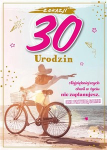 Picture of Karnet Urodziny 30