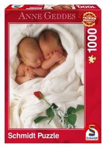 Obrazek Puzzle Anne Geddes Milly&Natalie 1000