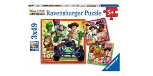 Picture of Puzzle 3x49 Toy Story Historia