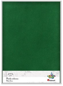 Obrazek Pianka welurowa 20x30cm zielona 5szt.