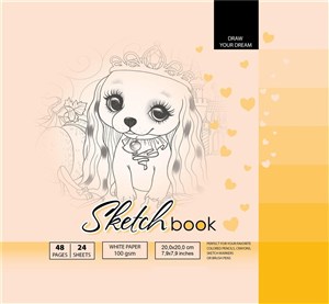 Obrazek Szkicownik 200x200/48K 100g TW FRESH