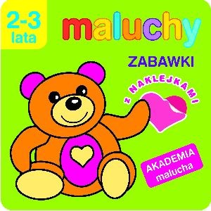 Obrazek Maluchy Zabawki z naklejkami 2-3 lata