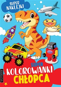 Obrazek Super kolorowanki chłopca z naklejkami