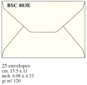 Picture of Box 25 kopert 15,5x11cm kremowe BSC 803E
