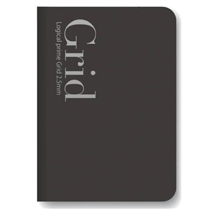 Obrazek Notatnik B6 kratka 2,5 mm czarny