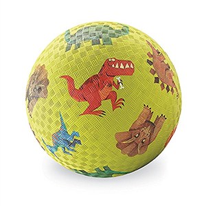 Obrazek Piłka futbolowa 14cm Dinozaury