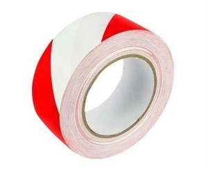 Picture of Taśma ostrzegawcza samoprzylepna biało-czerwona